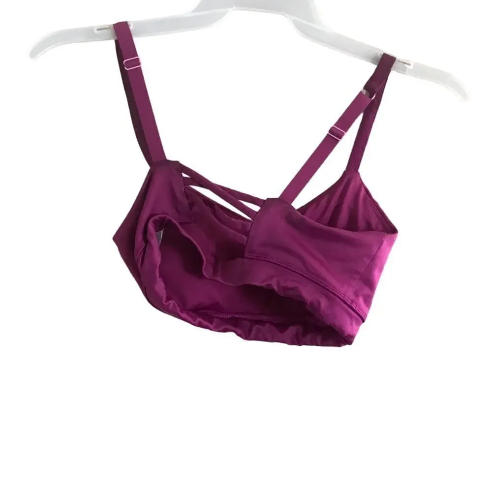Athletic Purple Bra Size XS